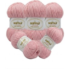 Samur Pırıl Kristal Simli 251 Pudra 100 GRAM-220 Metre  5 Adet