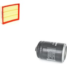 Bosch Filtre Bakım Seti Volkswagen Passat 1.8 Turbo Benzin 150 Beygir 1996-2001 Hava + Yağ Filtre