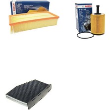 Bosch Filtre Bakım Seti Seat Leon 1.9 Tdı 2006-2012 Dizel Hava + Yağ F. + Polen Filtre Bosch