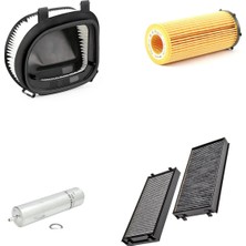 Bosch Filtre Bakım Seti Bmw X5 E70 4.0 D Dizel 306 Beygir 2007-2012 Hava + Yağ F + Yakıt F. + Polen Bosch