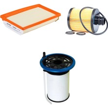 Bosch Filtre Bakım Seti Fiat Egea 1.6 Dizel Euro6 Mtj Multijet Hava + Yağ F. + Yakıt Filtre Mann