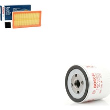 Bosch Filtre Bakım Seti Ford Tourneo Connect 1.8 Dizel 2002-2005 75 Beygir Hava + Yağ Filtre