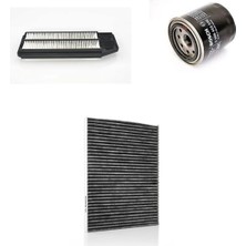 Bosch Filtre Bakım Seti Honda Accord 2.0 2003-2008 155 Beygir Hava + Yağ F. + Polen Filtre Sardes