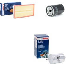 Bosch Filtre Bakım Seti Skoda Octavia 1.8 Benzinli 1999-2004 1u2 Hava + Yağ F. + Yakıt Filtre Bosch