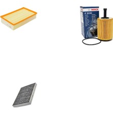 Bosch Filtre Bakım Seti Volkswagen Caravelle T5 1.9 Tdı 2004-2010 Hava + Yağ F. + Polen Filtre Bosch