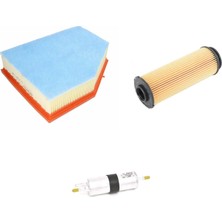 Bosch Filtre Bakım Seti Bmw 7 Serisi 740 E Benzin 2016+ Hava + Yağ F. + Yakıt Filtre Bosch