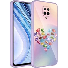 Xiaomi Redmi Note 9 Pro Uyumlu Kılıf Kamera Korumalı Desenli Sert Silikon Zore Epoksi Kapak