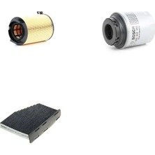 Bosch Filtre Bakım Seti Volkswagen Golf 6 1.2 1.4 Tsı 2011-2013 Hava + Yağ F. + Polen Filtre Sardes