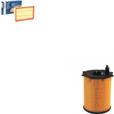 Bosch Filtre Bakım Seti Peugeot 206+ 1.4 Hdı Dizel 2011+ Hava + Yağ Filtre
