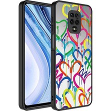 Xiaomi Redmi Note 9 Pro Uyumlu Kılıf Aynalı Desenli Kamera Korumalı Parlak Zore Mirror Kapak