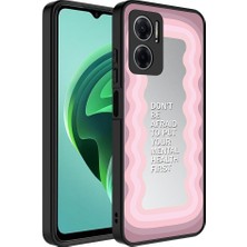 Xiaomi Redmi Note 11E Uyumlu Kılıf Aynalı Desenli Kamera Korumalı Parlak Zore Mirror Kapak