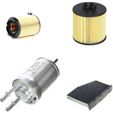 Bosch Filtre Bakım Seti Volkswagen Eos 1.4 Tsı Benzinli 2007-2008 Hava + Yağ F + Yakıt F. + Polen Sardes