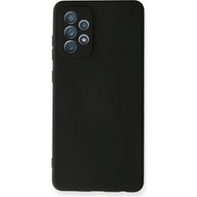 Hnrlishp Newface  Galaxy A72 Kılıf Nano Içi Kadife  Silikon - Siyah