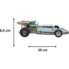 Dekoratif Metal Yarış Arabası