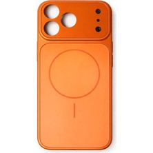 Fenza iPhone 17 Pro Max Uyumlu Kamera Korumalı Magsafe Wireless Şarj Özellikli Full Glass Arka Kapak