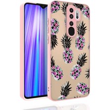Xiaomi Redmi Note 8 Pro Uyumlu Kılıf Desenli Kamera Korumalı Parlak Zore Nora Kapak
