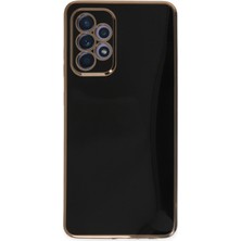 Hnrlishp Newface  Galaxy A52 Kılıf Volet Silikon - Siyah