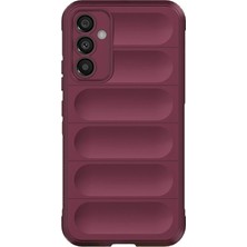 Hnrlishp Newface  Galaxy A15 4g Kılıf Optimum Silikon - Bordo