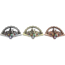 Istanbul Temalı Metal Magnet