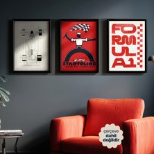Persona Istanbul "the Apex Velocity" - 3'lü Motor Sporları ve F1 Kültürü Poster Seti (Çerçevesiz)