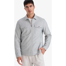 DeFacto Slim Fit Astarlı Fermuarlı Cepli Mevsimlik Mont D7533AX26SP