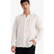 DeFacto %100 Pamuk Regular Fit Polo Yaka Gömlek F9275AX26SP