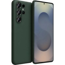Eco Port Samsung Galaxy S26 Ultra First Silikon - Koyu Yeşil