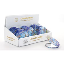 Taşlı Istanbul Tasarımı El Aynası Ince