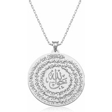 Gümüş El Hakkanî Mührü Kolye