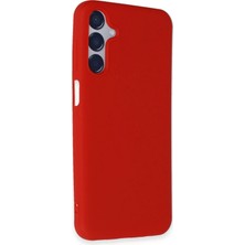 Hnrlishp Newface  Galaxy M15 Kılıf First Silikon - Kırmızı
