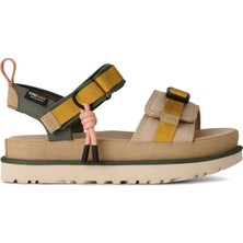 Ugg %39 Inek Derisi, %61 Tekstil Kum Kadın Sandalet W Goldenstar Wıldwood