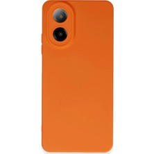 Hnrlishp Newface  A38 Kılıf Nano Içi Kadife Silikon - Turuncu