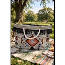 Ayder Online Satış Güneş, Kum ve Mükemmel Düzen: 53 CM-35CM Ebat Geniş Hacimli Yeni Nesil Plaj Çantası