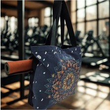 Essendo Kanvas Çanta -Pilates ve Yoga Çantası- Good Vıbes Only