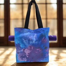 Essendo Kanvas Çanta -Pilates ve Yoga Çantası- Mor