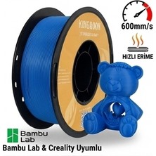Kingroon Rapid Pla Filament - High Speed (600MM/S) - Bambu Lab ve K1 Uyumlu - 1.75MM 1 kg