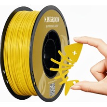 Kingroon Tpu 95A Filament Sarı - Esnek ve Dayanıklı (Flexible) - Bambu Lab ve K1 Uyumlu - 1.75MM 1 kg