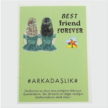 Zero Land Hnrlishp 3lü Arkadaşlık Bileklik Kartı-Yeşil