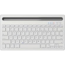 Vice Avm ZR206 Beyaz K6100 Kablosuz Klavye TG-V 11033