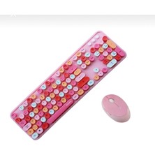 Vice Avm Tr Mofii Sweet Pembe Klavye Mause Set TG-V 11041