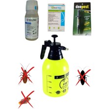 Bayer Kalorifer Böceği Gümüşcün Böceği Altlık Böceği Ilaçlama SET/SOLFAC100 Imparator Deepestjel/2lt Pompa