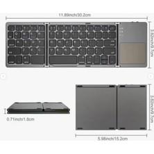 Vice Avm ZR443 B033 Katlanabilir Klavye TG-V 11046