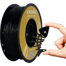 Kingroon Tpu 95A Filament Siyah Esnek ve Dayanıklı (Flexible) - Bambu Lab ve K1 Uyumlu - 1.75MM 1 kg