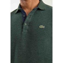 Lacoste Polo Uzun Kol Nefti Regular Fit Erkek Sweatshirt