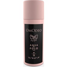 Omodeo Aqua Di Polo 1987 Kadın Sprey Deodorant 150 ml – Çiçeksi, Kalıcı ve Ferahlatıcı Koku Deneyimi