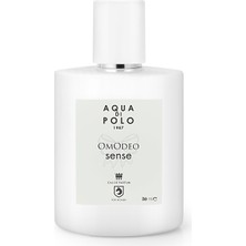 Kadınlar İçin Aqua Di Polo 1987 Omodeo Sense 50 ml EDP Çiçeksi Koku ve Şık Tasarım
