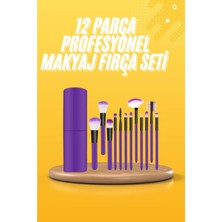 Maarketim 12 Parça Makyaj Fırçası Yumuşak Kıllı Profesyonel Fırça Seti Yüksek Kaliteli Pürüzsüz