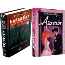 İndigo Kitap Karantina 2 Ciltli ve Asansör Ciltli (Beyza Alkoç) 2'li Set