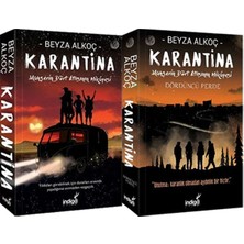 İndigo Kitap Karantina 1 Karton Kapak ve Karantina 4 Karton Kapak (Beyza Alkoç) 2'li Set