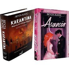 İndigo Kitap Karantina 3 Ciltli ve Asansör Ciltli (Beyza Alkoç) 2'li Set